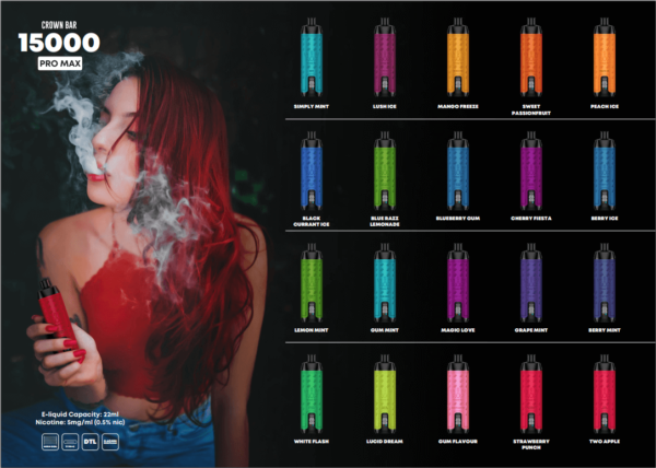 Al Fakher Crown Bar 15000 Pro Max Vape